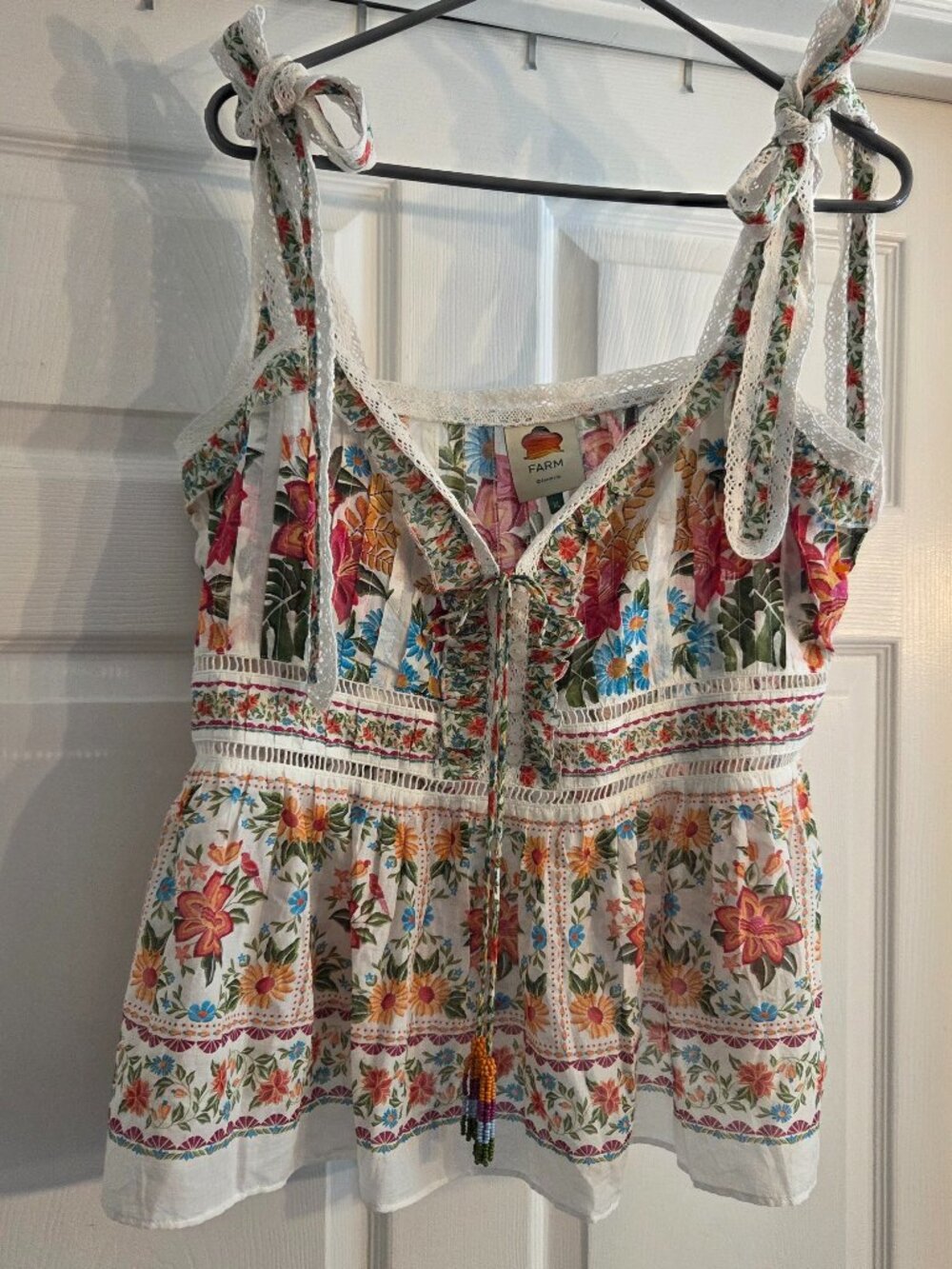 FARM RIO BLOOM GARDEN 2 PIECE -MAXI SKIRT W/TOP - Picture 10 of 16